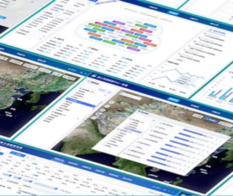 數慧時空國土資源數據中心一張圖平臺PC端界面設計